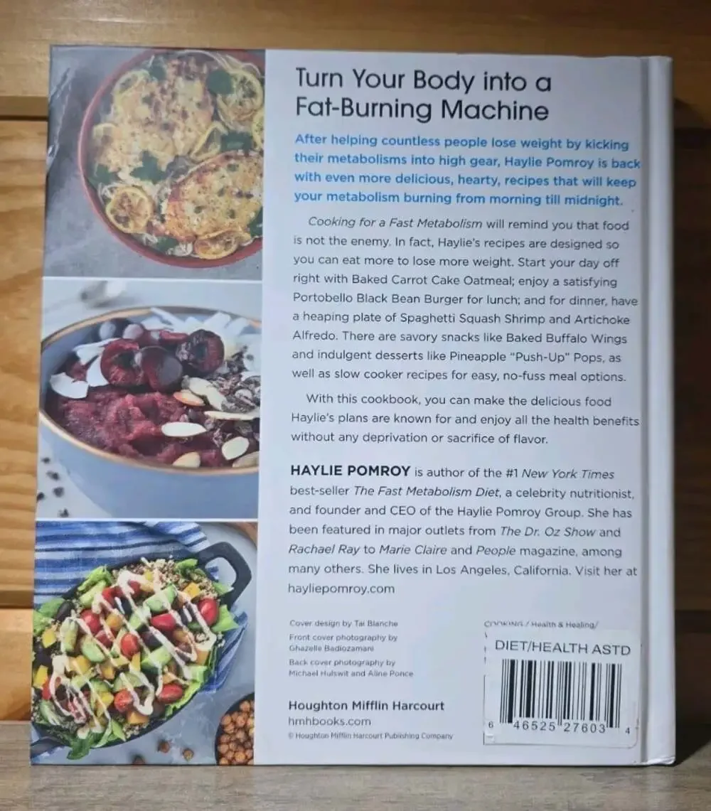 Cooking for a Fast Metabolism : Eat More Food and Lose More Weight